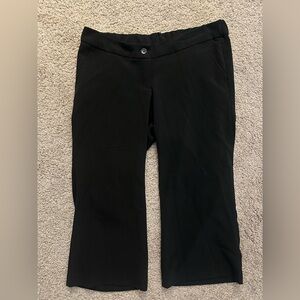 Motherhood Maternity Black Cropped Dress Pants – Size Small